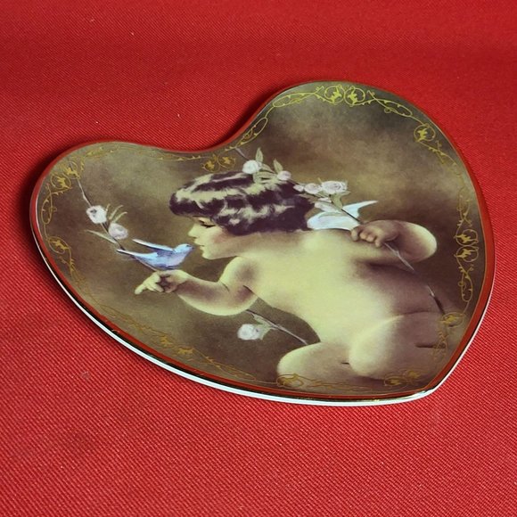 Vintage Bradford Exchange Gentle Friend Heart Decorative Plate No 1372A 1997 - Picture 14 of 14